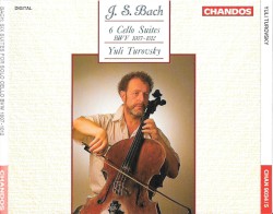 6 Cello Suites, BWV 1007-1012 by J. S. Bach ;   Yuli Turovsky