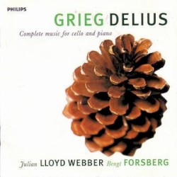 Complete Music for Cello and Piano by Grieg ,   Delius ;   Julian Lloyd Webber ,   Bengt Forsberg