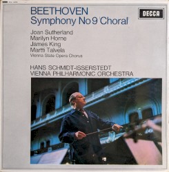 Symphony no. 9 "Choral" by Ludwig van Beethoven ;   Hans Schmidt‐Isserstedt