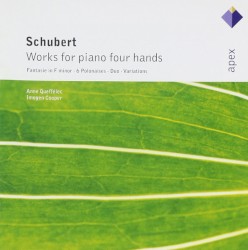 Works for Piano Four Hands by Franz Schubert ;   Anne Queffélec ,   Imogen Cooper