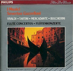 Flute Concertos by Vivaldi ,   Tartini ,   Mercadante ,   Boccherini ;   I Musici ,   Severino Gazzelloni