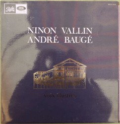 Voix Illustres by Ninon Vallin  /   André Baugé