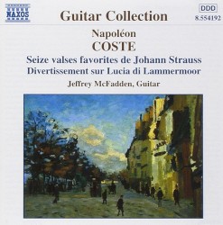 Seize valses favorites de Johann Strauss / Divertissement sur Lucia di Lammermoor by Napoléon Coste ;   Jeffrey McFadden