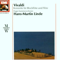 Konzerte für Blockflöte und Flöte by Vivaldi ;   Prager Kammerorchester ,   Hans-Martin Linde