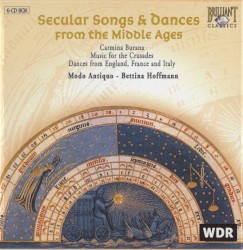 Secular Songs & Dances from the Middle Ages by Modo Antiquo ,   Bettina Hoffmann