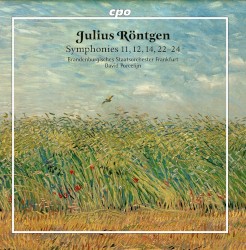 Symphonies 11, 12, 14, 22–24 by Julius Röntgen ;   Brandenburgisches Staatsorchester Frankfurt ,   David Porcelijn