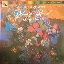 String Quartets by Debussy ,   Ravel ;   The Galimir Quartet