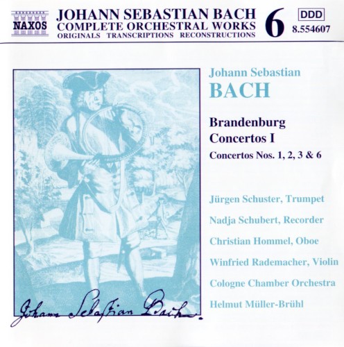 Brandenburg Concertos I: Concertos nos. 1, 2, 3 & 6