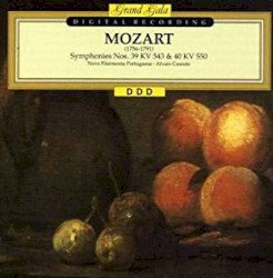 Symphonies nos. 39, KV 543 & 40, KV 550 by Mozart ;   Nova Filarmonia Portuguesa ,   Álvaro Cassuto