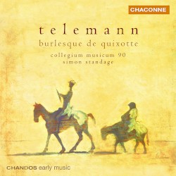 Overtures and Concertos by Georg Philipp Telemann ,   Simon Standage  &   Collegium Musicum 90