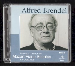 Fantasia in C minor, K396 / Piano Sonatas K281, 282 & 576 by Mozart ;   Alfred Brendel