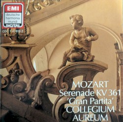 Serenade K 361 "Gran Partita" by Mozart ;   Collegium Aureum