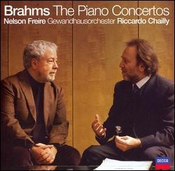 The Piano Concertos by Brahms ;   Nelson Freire ,   Riccardo Chailly  ,   Gewandhausorchester