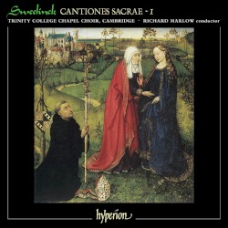 Cantiones Sacrae, Volume 1 by Jan Pieterszoon Sweelinck ;   Trinity College Chapel Choir, Cambridge ,   Richard Marlow