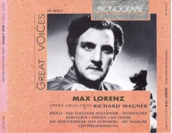 Max Lorenz: Opera Arias from Richard Wagner by Max Lorenz