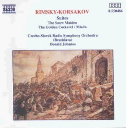 The Snow Maiden / The Golden Cockerel / Mlada by Rimsky-Korsakov ;   Czecho-Slovak Radio Symphony Orchestra (Bratislava) ,   Donald Johanos