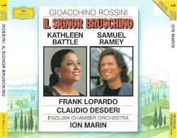 Il signor Bruschino by Gioachino Rossini ;   Kathleen Battle ,   Samuel Ramey ,   Frank Lopardo ,   Claudio Desderi ,   English Chamber Orchestra ,   Ion Marin