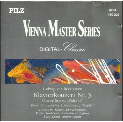 Klavierkonzert No. 3 / Fidelio Ouvertüre by Beethoven ;   Radio Symphony Orchestra Ljubljana ,   Anton Nanut ,   Dubravka Tomšič