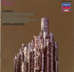 Famous Organ Works by Johann Sebastian Bach ;   Peter Hurford