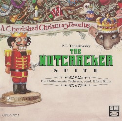 The Nutcracker Suite by P.I. Tchaikovsky ;   Philharmonia Orchestra ,   Efrem Kurtz