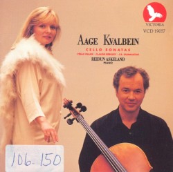 Cello Sonatas by César Franck ,   Claude Debussy ,   J.B. Sammartini ;   Aage Kvalbein ,   Reidun Askeland