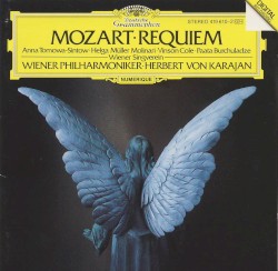 Requiem by Mozart ;   Anna Tomowa‐Sintow ,   Helga Müller‐Molinari ,   Vinson Cole ,   Paata Burchuladze ,   Wiener Singverein ,   Wiener Philharmoniker ,   Herbert von Karajan