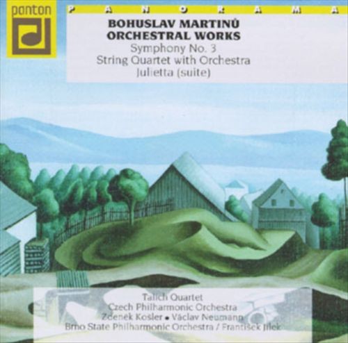 Orchestral Works: Symphony no. 3 / String Quartet with Orchestra / Julietta (suite)