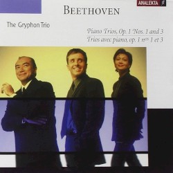 Trios avec piano, op. 1, nᵒˢ 1 et 3 by Beethoven ;   The Gryphon Trio