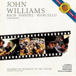 Concertos by Bach ,   Handel ,   Marcello ;   John Williams ,   Academy of St Martin in the Fields ,   Kenneth Sillito