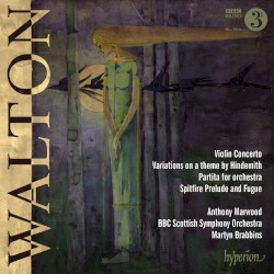 Violin Concerto / Variations on Theme by Hindemith / Partita for Orchestra / Spitfire Prelude and Fugue by Walton ;   Anthony Marwood ,   BBC Scottish Symphony Orchestra ,   Martyn Brabbins