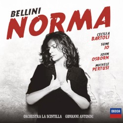 Norma by Bellini ;   Cecilia Bartoli ,   Sumi Jo ,   John Osborn ,   Michele Pertusi ,   Orchestra La Scintilla ,   Giovanni Antonini
