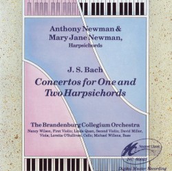 Concertos for One and Two Harpsichords by J. S. Bach ;   Brandenburg Collegium Orchestra ,   Anthony Newman ,   Mary Jane Newman