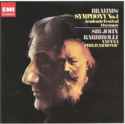 Symphony no. 4 / Academic Festival Overture by Brahms ;   Wiener Philharmoniker ,   Sir John Barbirolli