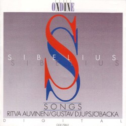 Songs by Sibelius ;   Ritva Auvinen ,   Gustav Djupsjöbacka