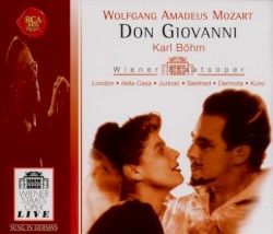 Don Giovanni by Wolfgang Amadeus Mozart ;   Karl Böhm ,   Wiener Staatsoper ,   London ,   della Casa ,   Jurinac ,   Irmgard Seefried ,   Anton Dermota ,   Erich Kunz