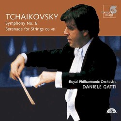 Symphony no.6 "Pathétique" / Serenade for Strings op. 48 by Tchaikovsky ;   Royal Philharmonic Orchestra ,   Daniele Gatti