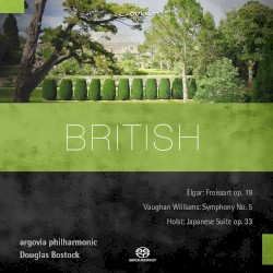 British by Elgar ,   Vaughan Williams ,   Holst ;   argovia philharmonic ,   Douglas Bostock