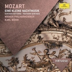 Eine kleine Nachtmusik by Mozart ;   Wiener Philharmoniker ,   Karl Böhm