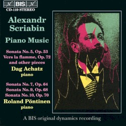 Piano Music by Alexander Scriabin ;   Dag Achatz ,   Roland Pöntinen