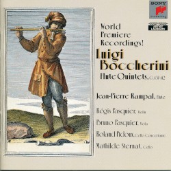 Flute Quintets by Luigi Boccherini ;   Jean-Pierre Rampal