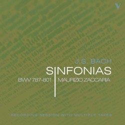 Sinfonias by J.S. Bach ;   Maurizio Zaccaria