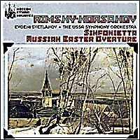 Sinfonietta / Russian Easter Overture by Rimsky-Korsakov ;   Evgeni Svetlanov ,   USSR Symphony Orchestra