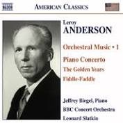 Orchestral Music, Volume 1 by Leroy Anderson ;   Jeffrey Biegel ,   BBC Concert Orchestra ,   Leonard Slatkin