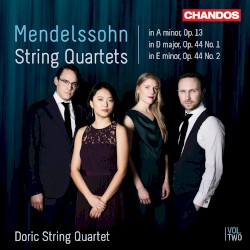 String Quartets, Vol. Two by Mendelssohn ;   Doric String Quartet