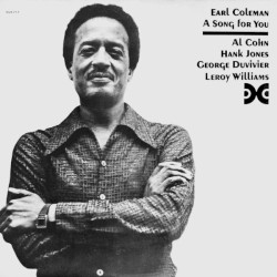 A Song for You by Earl Coleman ,   Al Cohn ,   Hank Jones ,   George Duvivier ,   Leroy Williams