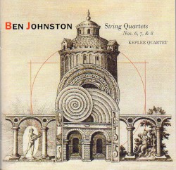 String Quartets nos. 6, 7, & 8 by Ben Johnston ;   Kepler Quartet