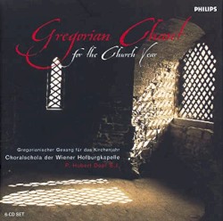 Gregorian Chant for the Church Year by Choralschola der Wiener Hofburgkapelle ,   P. Hubert Dopf S.J.