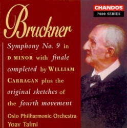 Symphony No. 9 in D minor by Bruckner ;   Oslo Philharmonic Orchestra ,   Yoav Talmi