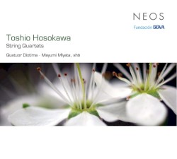 String Quartets by Toshio Hosokawa ;   Quatuor Diotima ,   Mayumi Miyata
