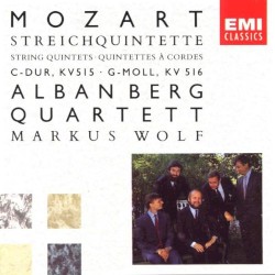 String Quintets K. 515 & 516 by Wolfgang Amadeus Mozart ;   Alban Berg Quartett ;   Markus Wolf